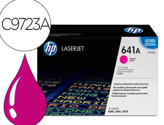 TONER HP C9723A MAGENTA LASERJET 4600 -8000 PAG