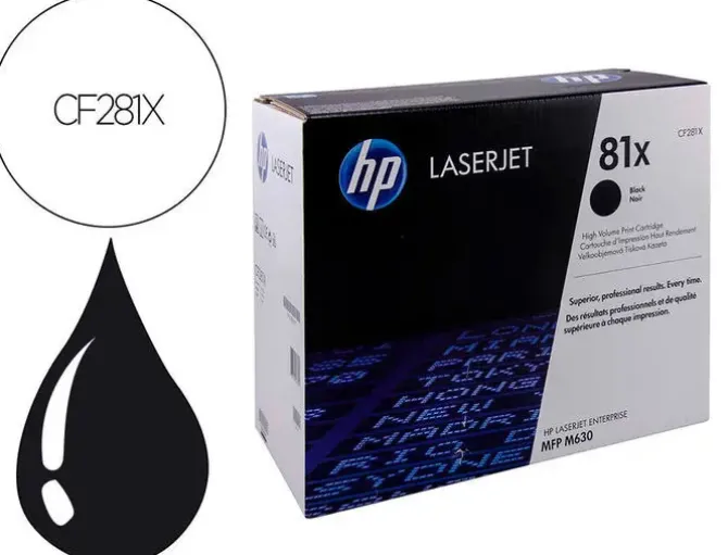 TONER HP CF281X NEGRO /15.000 PAGINAS/M605 M606 M630