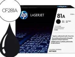 TONER HP LASERJET N.81 MFP M630 NEGRO 10.500 PAGINAS