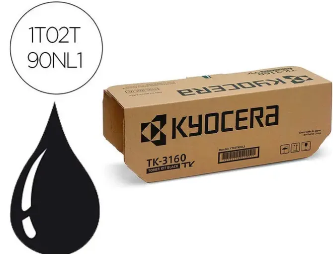 TONER KYOCERA ECOSYS P3045DN NEGRO TK-3160