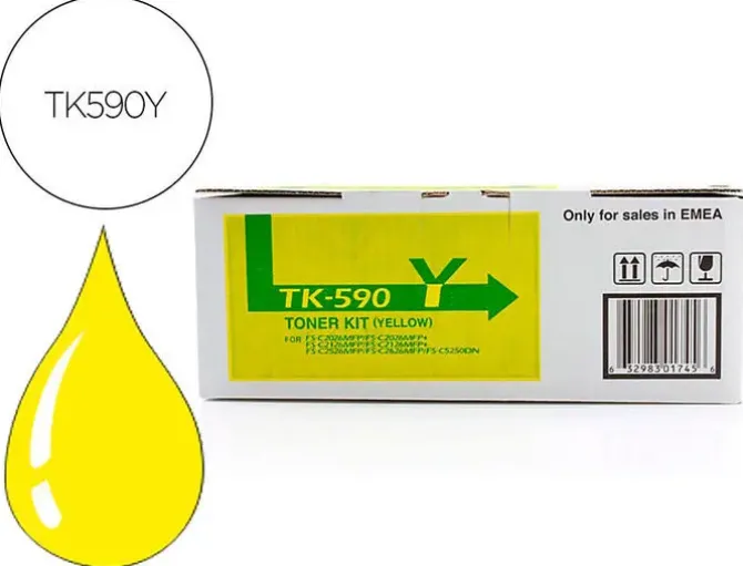 TONER KYOCERA -MITA AMARILLO TK590Y