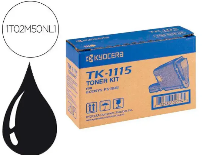 TONER KYOCERA -MITA FS-1041 / 1220MFP / 1320MFP NEGRO TK1115