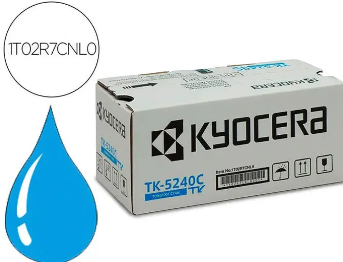 TONER KYOCERA TK-5240C MITA M5526CDN CIAN 3.000 P GINAS