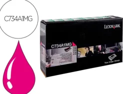 TONER LASER LEXMARK C734 MAGENTA 6000 PAGINAS