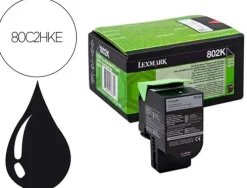 TONER LASER LEXMARK 80C2HKE NEGRO 4000 PAGINAS