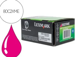 TONER LASER LEXMARK 80C2XME MAGENTA 4000 PAGINAS
