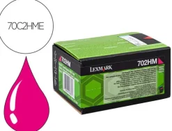 TONER LEXMARK LASER 702HME CS310DN / CS410 DN MAGENTA 3000 PAGINAS
