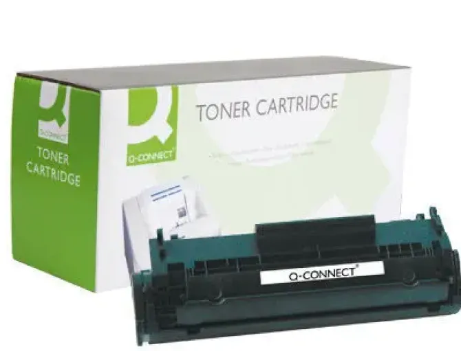 TONER Q-CONNECT COMPATIBLE HP-1010 Q2612XL/Q2612A -3.000 PAG- NEGRO