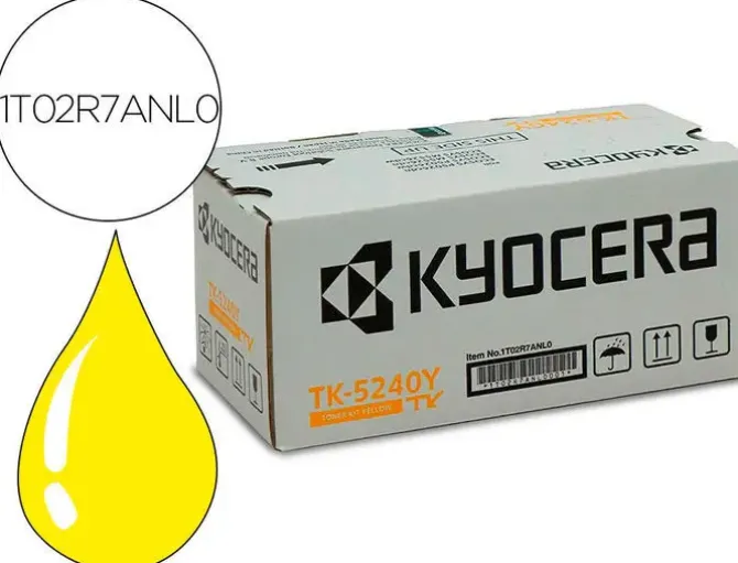 TONER TK-5240Y KYOCERA MITA M5526CDN AMARILLO 3.000 PAG