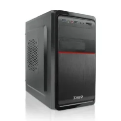 TOOQ CAJA MINI TORRE MICRO ATX - FUENTE DE ALIMENTACION 500W - 4X HDD3,5 + 1X SDD2,5 + 1X HDD5.25 - 2X USB 3.0, SD Y MICRO SD - COLOR NEGRO