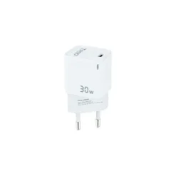 TOOQ CARGADOR DE PARED GAN USB-C/PD 30W - COLOR BLANCO