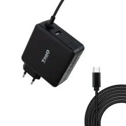 TOOQ CARGADOR UNIVERSAL PARA PORTATIL 90W USB-C - COMPATIBLE CON PD - CABLE DE 1.80M