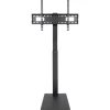 TOOQ MIRAGE SOPORTE DE SUELO CON REGULACIÓN DE ALTURA PARA PANTALLAS 37-70 - COLOR NEGRO