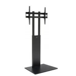 TOOQ MIRROR SOPORTE DE SUELO FIJO PARA PANTALLAS DE 32-85 - AJUSTE EN ALTURA E INCLINACION - PESO MAX 40KG - VESA MAX 600X400 - COLOR NEGRO
