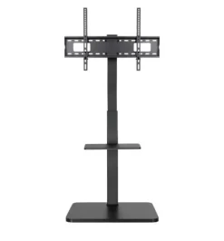 TOOQ MOON SOPORTE DE SUELO CON REGULACIÓN DE ALTURA PARA PANTALLAS 37-75 - COLOR NEGRO