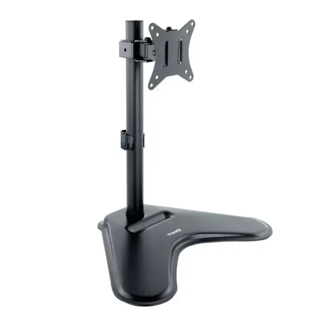 TOOQ SOPORTE DE MESA PARA MONITOR DE 17-32 - GIRATORIO E INCLINABLE - GESTION DE CABLES - PESO MAX 9KG - VESA 100X100MM
