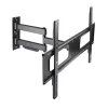 TOOQ SOPORTE DE PARED CON BRAZO ARTICULADO PARA TV DE 37-70 - GIRATORIO E INCLINABLE - PESO MAX 50KG - VESA 600X400MM - COLOR NEGRO
