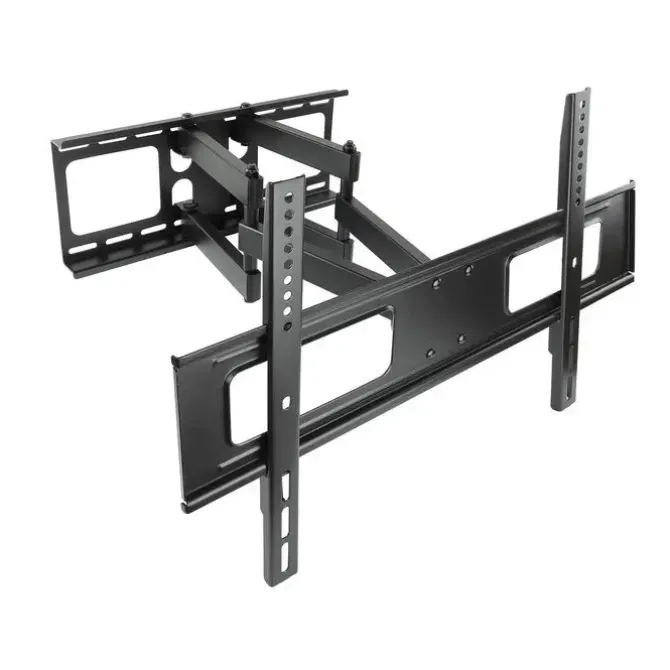 TOOQ SOPORTE DE PARED CON DOBLE BRAZO ARTICULADO PARA TV DE 37-70 - GIRATORIO E INCLINABLE - PESO MAX 50KG - VESA 600X400MM - COLOR NEGRO