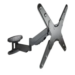 TOOQ SOPORTE DE PARED CON BRAZO ARTICULADO PARA TV DE 23-55 - GIRATORIO E INCLINABLE - PISTON DE GAS - PESO MAX 30KG - VESA 400X400MM - COLOR NEGRO