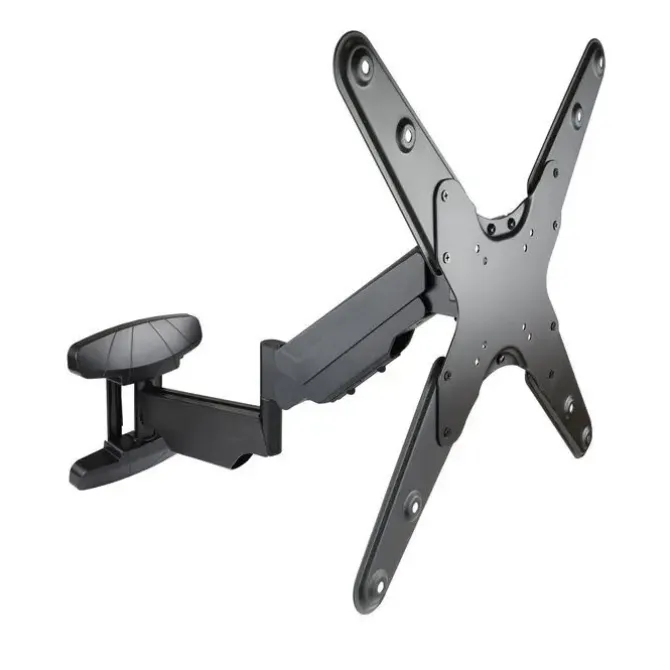 TOOQ SOPORTE DE PARED CON BRAZO ARTICULADO PARA TV DE 23-55 - GIRATORIO E INCLINABLE - PISTON DE GAS - PESO MAX 30KG - VESA 400X400MM - COLOR NEGRO