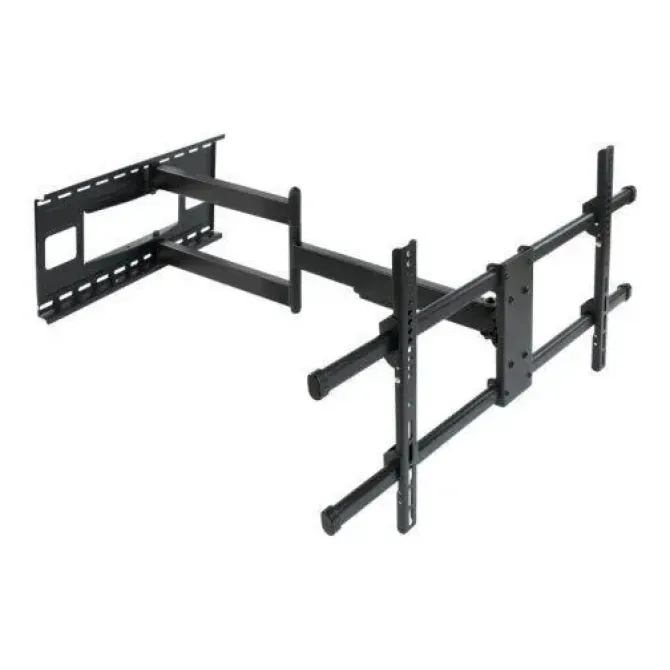 TOOQ SOPORTE DE PARED CON BRAZO ARTICULADO PARA TV DE 43-80 - GRAN ANGULAR - GIRATORIO E INCLINABLE - PESO MAX 50KG - VESA 800X400MM - COLOR NEGRO