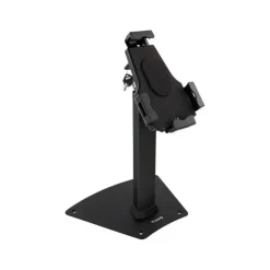 TOOQ SOPORTE DE SOBREMESA PROFESIONAL AJUSTABLE PARA TABLET DE ENTRE 7.9? A 10.5? - INCLUYE CANDADO ANTIRROBO - ORGANIZADOR DE CABLES - SE PUEDE FIJAR A LA MESA