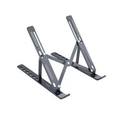 TOOQ SOPORTE ELEVADOR ALUMINIO PLEGABLE PORTATILES - COLOR GRIS