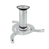 TOOQ SOPORTE UNIVERSAL DE TECHO PARA PROYECTOR - INCLINABLE Y GIRATORIO - PESO MAX 10KG - COLOR PLATA