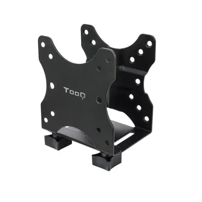 TOOQ SOPORTE VESA PARA MINI PC - 4 OPCIONES DE INSTALACION - PESO MAX 5KG - VESA 100X100 - COLOR NEGRO