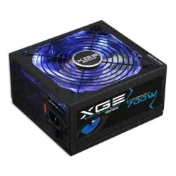 TOOQ XGE II FUENTE DE ALIMENTACION GAMING 700W ATX 2.3 12V - PFC ACTIVO - CERTIFICACION 80 PLUS BRONZE - VENTILADOR SILENCIOSO 140MM CON ILUMINACION LED - COLOR NEGRO