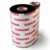 TOSHIBA AW6F CINTA DE CERA ORIGINAL NEGRO - ANCHO 102MM, LONGITUD 300M