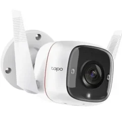 TP-LINK CAMARA DE SEGURIDAD IP WIFI 3MPX UHD - VISION NOCTURNA - DETECCION DE MOVIMIENTO - CONTROL POR VOZ - PROTECCION IP66