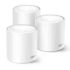 TP-LINK DECO X10 SISTEMA WIFI MESH AI DE 3 UNIDADES WIFI 6 AX1500 DUAL BAND - VELOCIDAD HASTA 1500MBPS - 2 PUERTOS RJ-45