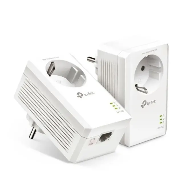 TP-LINK KIT DE INICIO AV1000 GIGABIT POWERLINE CON ENCHUFE INCORPORADO