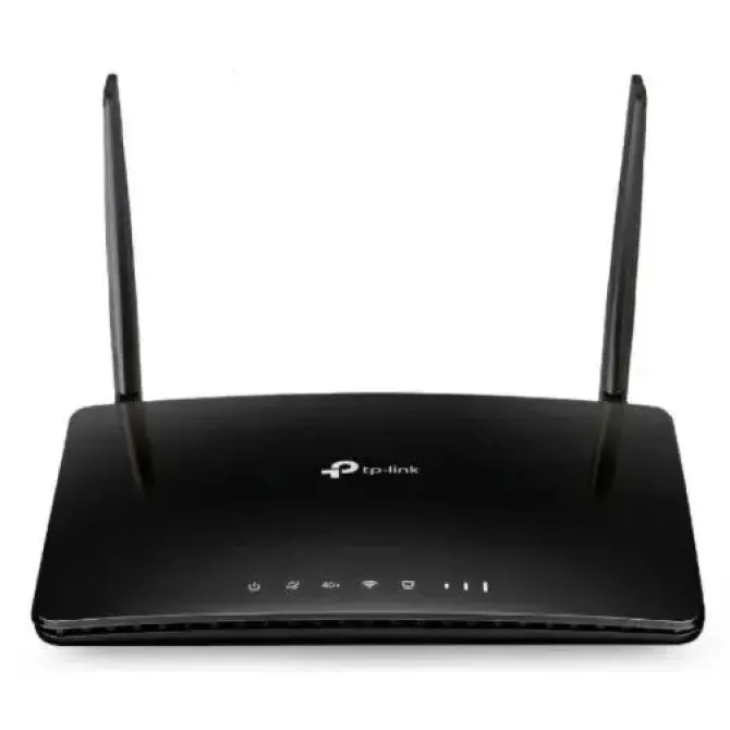 TP-LINK ROUTER INALAMBRICO DE DOBLE BANDA 4G+ LTE AC1200 - 4 PUERTOS LAN RJ-45 - RANURA TARJETA SIM - 2 ANTENAS DESMONTABLES