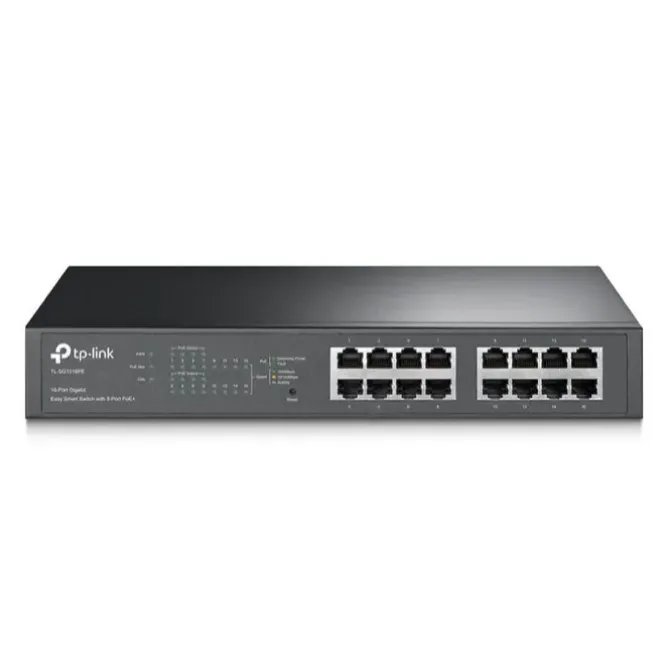 TP-LINK SWITCH EASY SMART - 16 PUERTOS GIGABIT CON 8 PUERTOS POE+