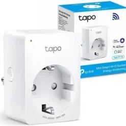 TP-LINK TAPO P110 MINI ENCHUFE INTELIGENTE WI-FI - TEMPORIZADOR - CONTROL POR VOZ - PROGRAMABLE
