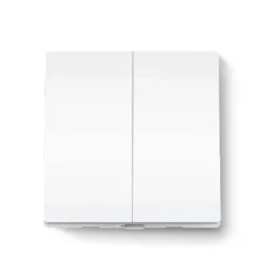 TP-LINK TAPO S220 INTERRUPTOR DOBLE DE LUZ INTELIGENTE WIFI - CONTROL POR APP - CONTROL POR VOZ - HORARIO PROGRAMABLE - FACIL INSTALACION
