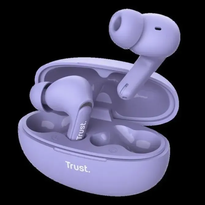 TRUST AURICULARES INALAMBRICOS YAVI - INALAMBRICOS - COLOR MORADO