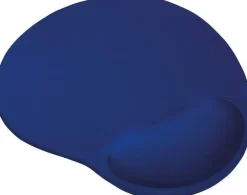 TRUST BIGFOOT ALFOMBRILLA RATON ERGONOMICA - REPOSAMUÑECAS DE GEL - MEDIDAS 23.6X20.5 CM - COLOR AZUL