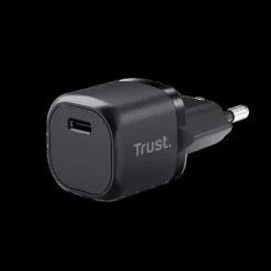 TRUST CARGADOR USB-C 20W ULTRARREDUCIDO - POTENTE SALIDA DE 20W - COMPATIBLE CON CARGA PD Y PPS - PROTECCIONES CONTRA SOBRECARGA Y CORTOCIRCUITO