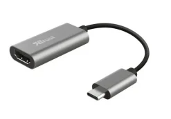 TRUST DALYX ADAPTADOR USB-C A HDMI - COMPATIBLE CON UHD 4K - AUDIO MULTICANAL - ALUMINIO