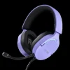 TRUST GXT490 FAYZO AURICULARES GAMING 7.1 USB 2.0 CON MICROFONO FLEXIBLE Y DESMONTABLE - ILUMINACION RGB - DIADEMA AJUSTABLE - CONTROLES DE FACIL ACCESO - CABLE DE 2M - COLOR MORADO