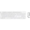 TRUST ODY II PACK DE TECLADO USB INALAMBRICO, TECLAS MULTIMEDIA Y FN + RATON USB INALAMBRICO 800-1600DPI 3 BOTONES - TECLAS Y BOTONES SILENCIOSOS - COLOR BLANCO