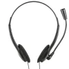 TRUST PRIMO CHAT AURICULARES CON MICROFONO - CONTROL DE VOLUMEN - DIADEMA AJUSTABLE - JACK 3.5MM - COLOR NEGRO