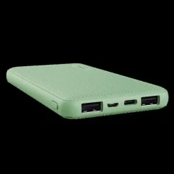 TRUST PRIMO POWERBANK 10000MAH - USB, TIPO C - CARGA RAPIDA - COLOR VERDE