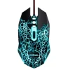 TRUST RATON GAMING USB - 4000DPI - 6 BOTONES - ILUMINACION LED - USO AMBIDIESTRO - COLOR NEGRO