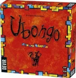 UBONGO VERSION TRILINGUE JUEGO DE TABLERO - TEMATICA ABSTRACTO - DE 2 A 4 JUGADORES - A PARTIR DE 8 AÑOS - DURACION 20-30MIN. APROX.