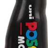 UNI POSCA MPO´R NEGRO MARCADOR DE PINTURA PERMANENTE MULTISUPERFICIE, PUNTA REDONDA XXL, 3-19 MM. 284240000