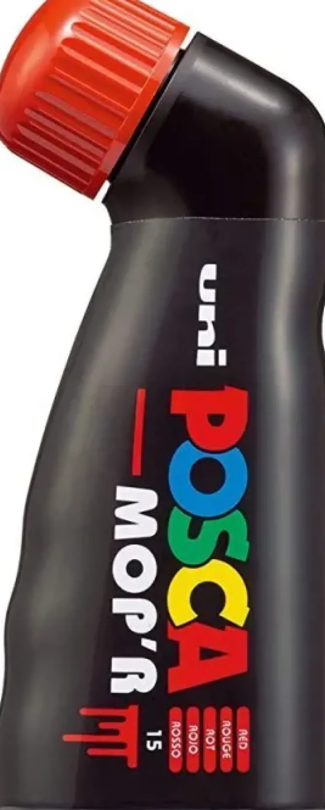 UNI POSCA MPO´R ROJO MARCADOR DE PINTURA PERMANENTE MULTISUPERFICIE, PUNTA REDONDA XXL, 3-19 MM. ?284232000